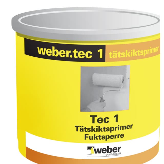ÅNGSPÄRR TEC 1 10KG TÄTSYSTEM PRIMER WEBER | Beijerbygg Byggmaterial