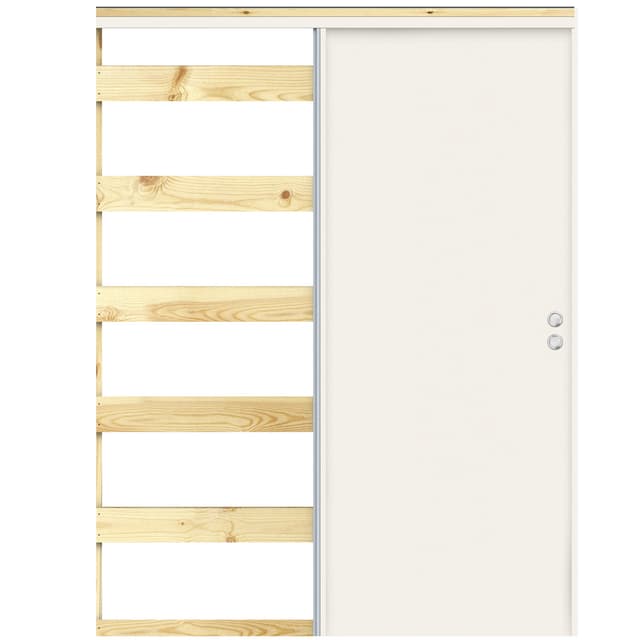 VÄGGPARTI TILL SKJUTDÖRR 96MM VIT 70MM REGEL E-GIPS 10X21 | Beijerbygg Byggmaterial