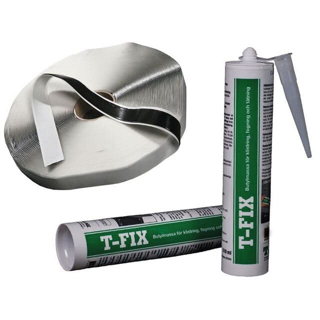 TÄTNINGSBAND BUTYL RUNDPROFIL 5MMX10M | Beijerbygg Byggmaterial