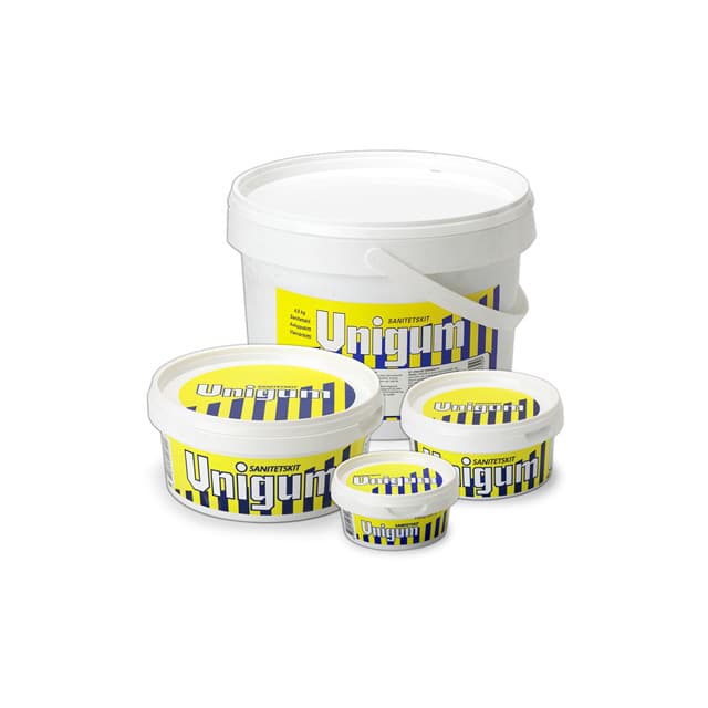 SANITETSKITT UNIGUM 250G | Beijerbygg Byggmaterial