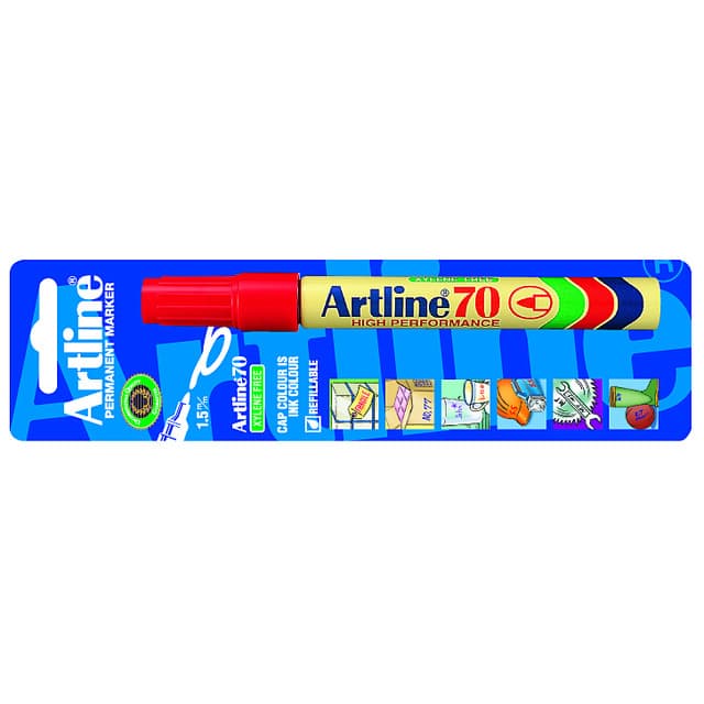 MÄRKPENNA ARTLINE 90 RÖD SB1 | Beijerbygg Byggmaterial