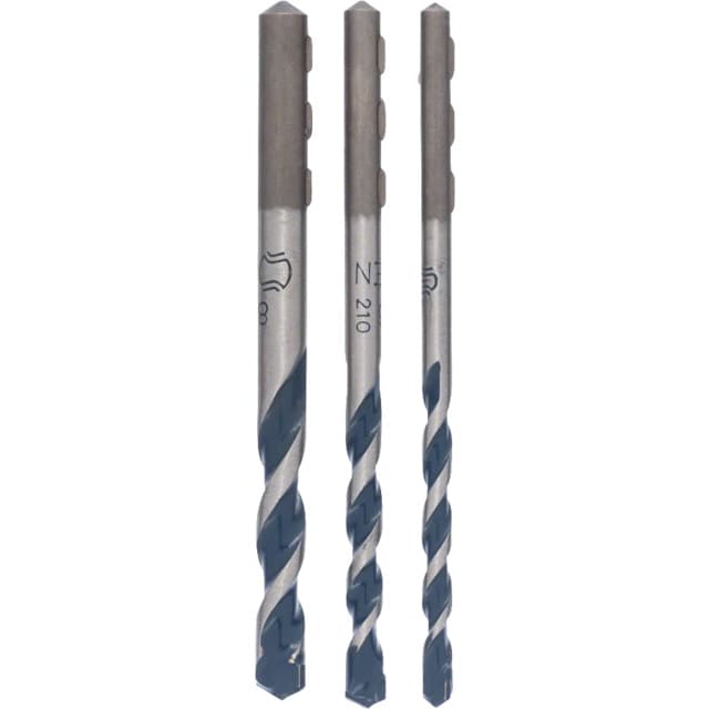 BETONGBORRSET CYL5 5-8MM 3ST TILL HÅRD BETONG, TEGEL | Beijerbygg Byggmaterial