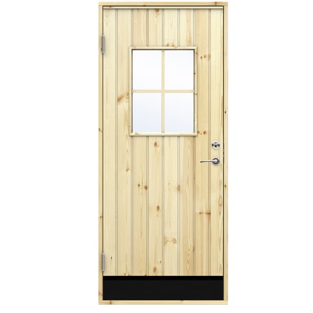 KALLFÖRRÅDSDÖRR I30G 9X20 VÄ KLARGLAS OCH UTVÄNDIG SPRÖJS | Beijerbygg Byggmaterial