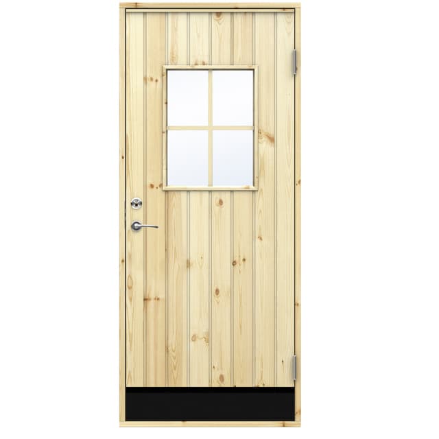 KALLFÖRRÅDSDÖRR I30G 9X20 HÖ KLARGLAS OCH UTVÄNDIG SPRÖJS | Beijerbygg Byggmaterial