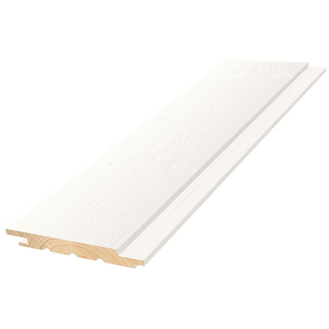 PANEL TREND SLÄT FINESS S0500N MÅLAD ÄNDS 13X120X3600 8ST | Beijerbygg Byggmaterial