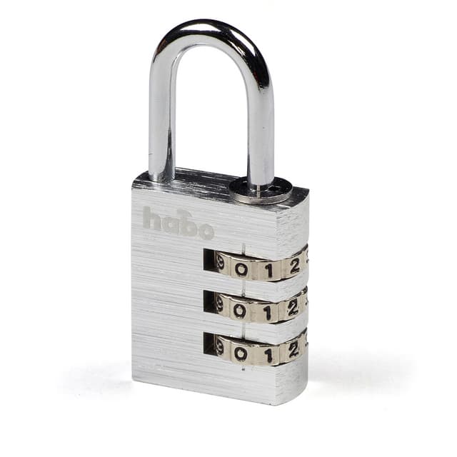 HÄNGLÅS HABO 203-30 KOMBI SILVER SB | Beijerbygg Byggmaterial