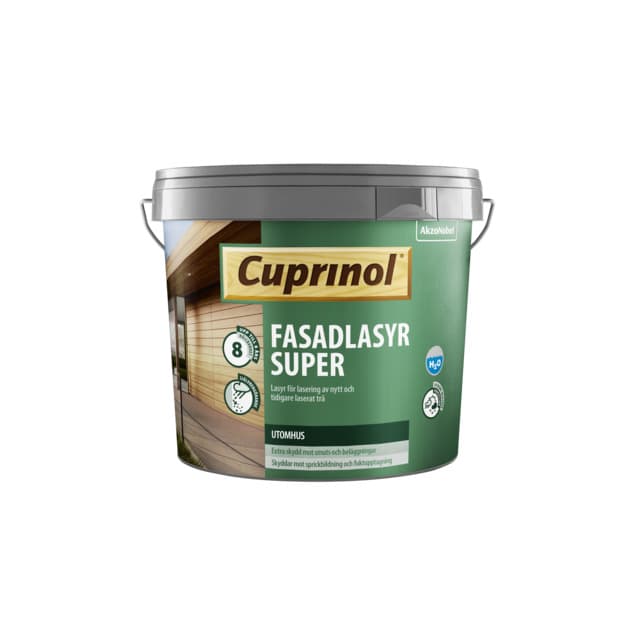 FASADLASYR CU SVARTBRUN 262 1L SUPER CUPRINOL UTOMHUS | Beijerbygg Byggmaterial