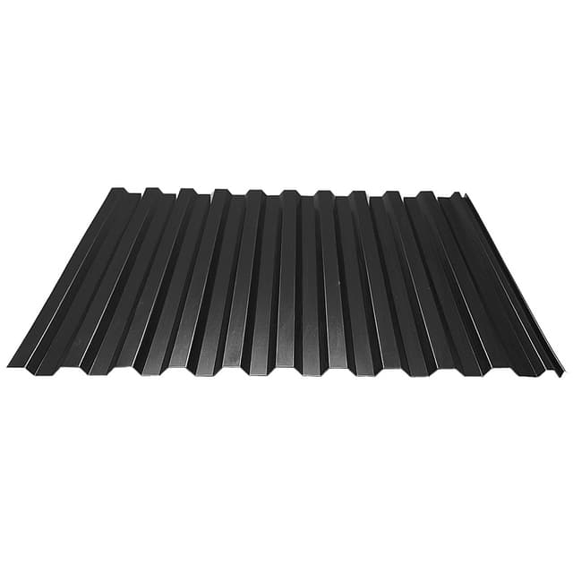 TAKPLÅT 20-105 EKONOMI SVART 78001 HC L=3500MM | Beijerbygg Byggmaterial