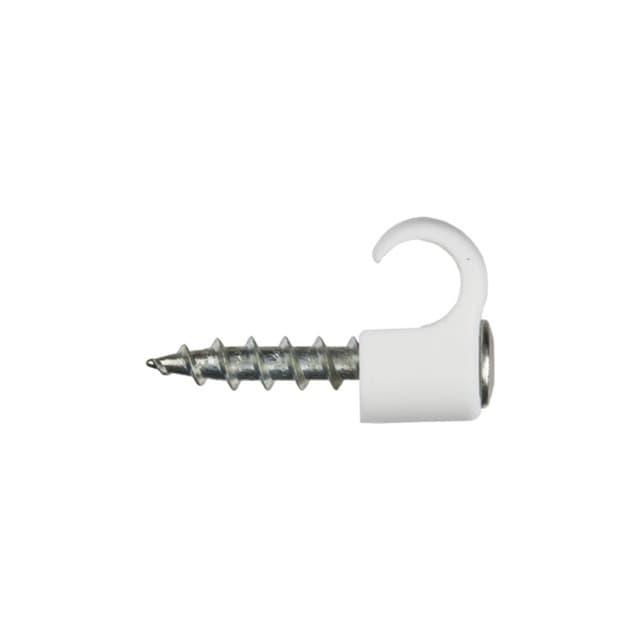 SKRUVCLIPS 14-18 VIT KART SKRUVLÄNGD 38MM 100 ST/KART | Beijerbygg Byggmaterial
