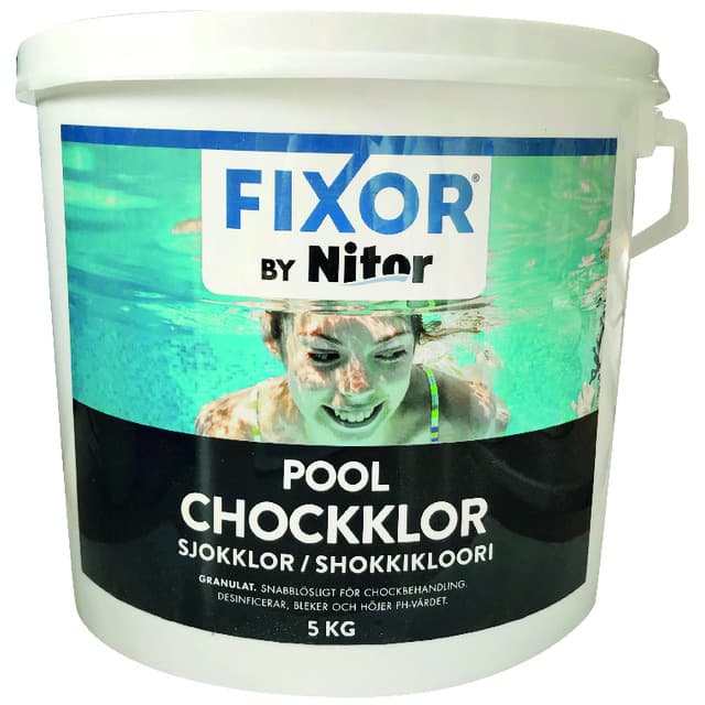 POOLKEMIKALIE CHOCKKLOR NITOR 5KG | Beijerbygg Byggmaterial
