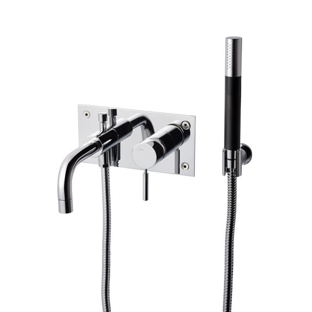 BADKARSBLANDARE BOX 026 MED DUSCH FÖR INBYGGNAD KROM | Beijerbygg Byggmaterial