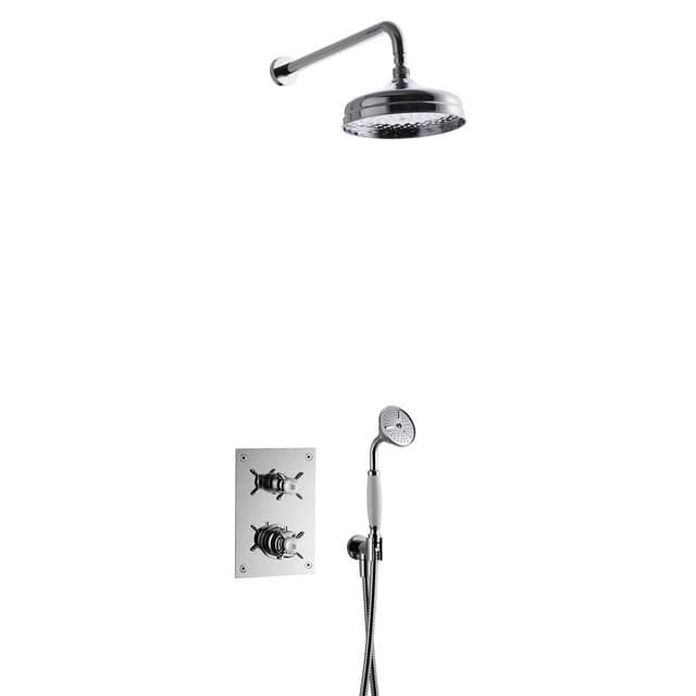 DUSCHBLANDARE BOX 0268 CLASSIC TERMOSTAT INBYGGNAD KROM | Beijerbygg Byggmaterial