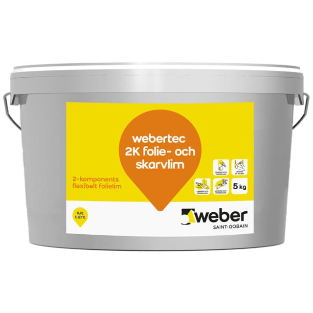 FOLIE&SKARVLIM TEC 2K VIT 5KG | Beijerbygg Byggmaterial