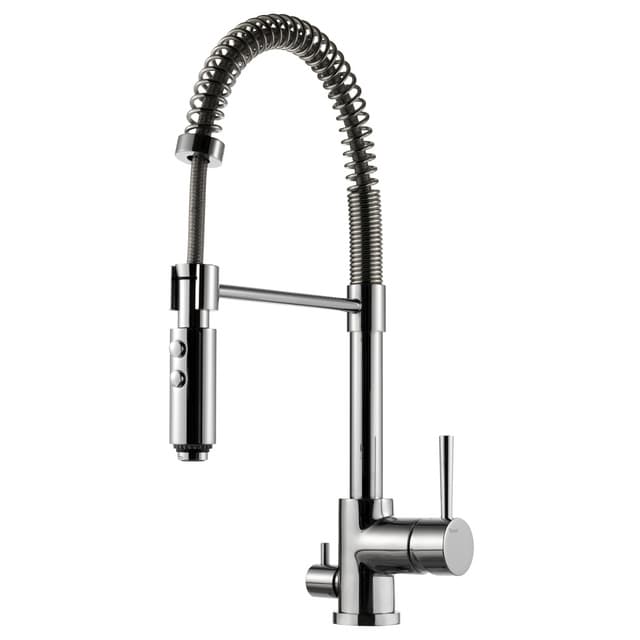 KÖKSBLANDARE EVO 186 MED DM-AVSTÄNGNING KROM | Beijerbygg Byggmaterial