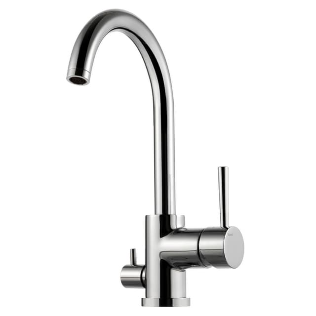 KÖKSBLANDARE EVO 184 MED DM-AVSTÄNGNING KROM | Beijerbygg Byggmaterial