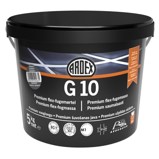 KAKEL/KLINKERFOG G10 ARDEX STENGRÅ 1-10MM 40460 | Beijerbygg Byggmaterial