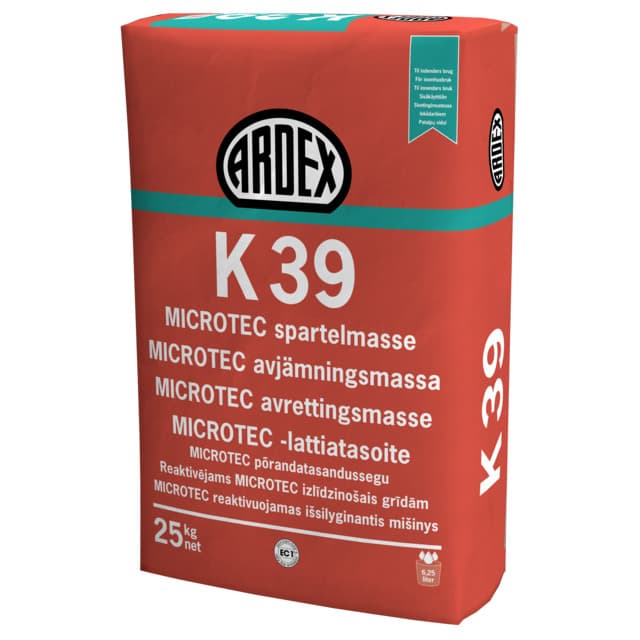 GOLVSPACKEL ARDEX K39 | Beijerbygg Byggmaterial