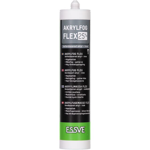 MULTIFOG AKRYL FLEX 25 LISTVIT PATRON 300ML | Beijerbygg Byggmaterial