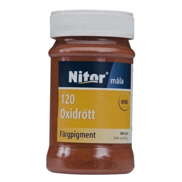 PIGMENT JÄRNOXIDRÖTT NR 120 1L 430 | Beijerbygg Byggmaterial