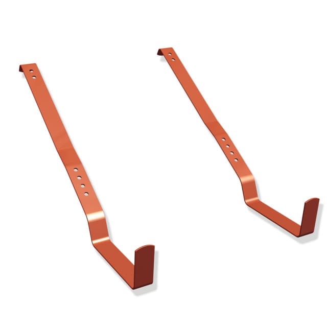 GLIDSKYDD FÖR STEGE TEGELRÖD 2ST/FRP KOMPLETT MED SKRUV | Beijerbygg Byggmaterial