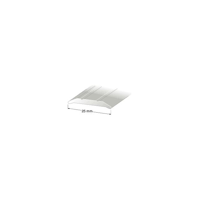SKARVLIST 25MM SILVER 100CM NR3               (12) | Beijerbygg Byggmaterial