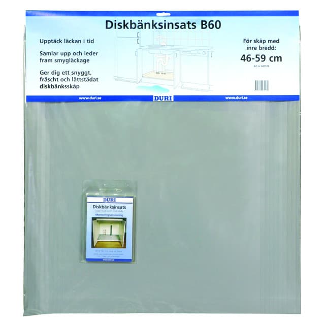 DISKBÄNKSKÅPSINSATS 60CM | Beijerbygg Byggmaterial