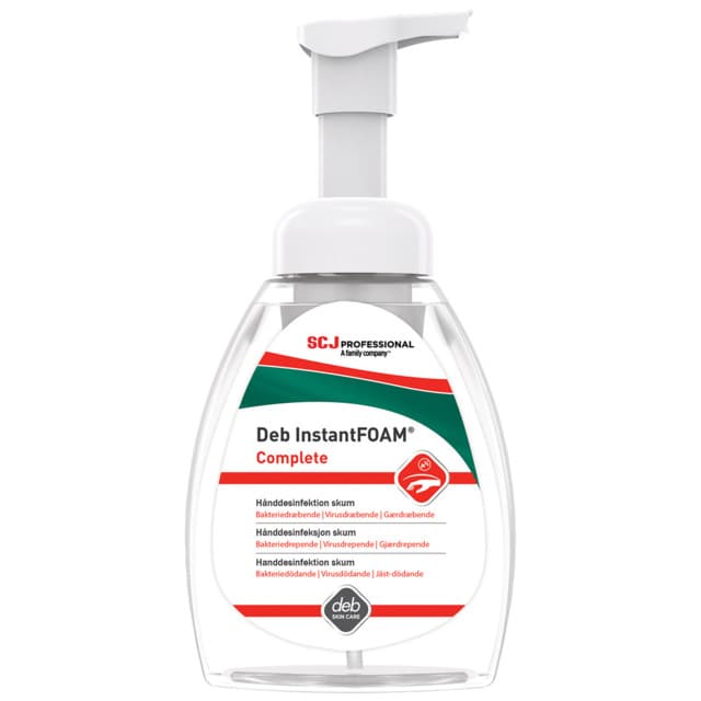 HANDDESINFEKTION DEB INSTANTFOAM COMPLETE 250ML | Beijerbygg Byggmaterial