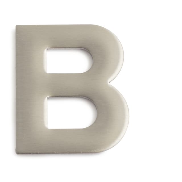 BOKSTAV B ROSTFRI 50MM | Beijerbygg Byggmaterial