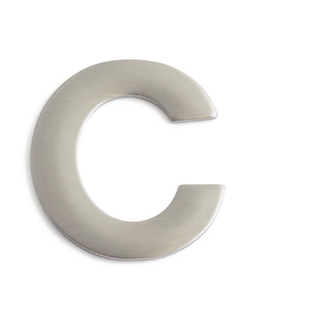 BOKSTAV C ROSTFRI 50MM | Beijerbygg Byggmaterial