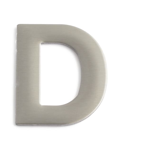 BOKSTAV D ROSTFRI 50MM | Beijerbygg Byggmaterial