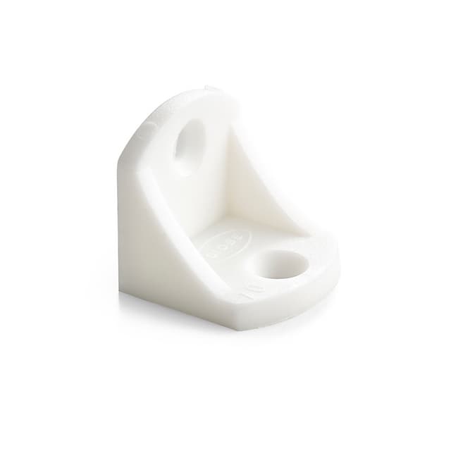 MÖBELVINKEL 144 PLAST VIT 4ST (10) | Beijerbygg Byggmaterial