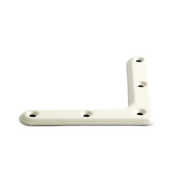 HÖRNJÄRN 1154  VIT      4ST 102X102MM BR:19MM         (10) | Beijerbygg Byggmaterial