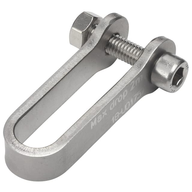 U-FÄSTE LUNA TILL VERKTYGSSÄKRING 26X50MM | Beijerbygg Byggmaterial