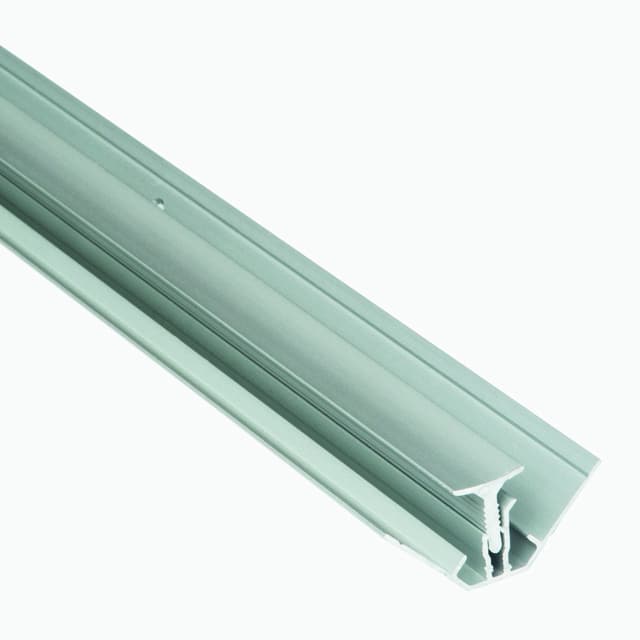 MONTERINGSLIST INVÄNDIG HÖRN TO-DELAD ALU 2400MM | Beijerbygg Byggmaterial