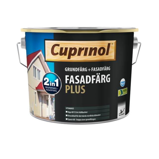 FASADFÄRG CU PLUS BW 2,5L | Beijerbygg Byggmaterial