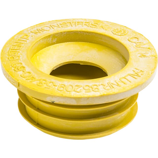 GUMMINIPPEL 58/40-50 GUL | Beijerbygg Byggmaterial