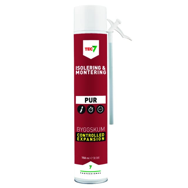 BYGGSKUM PUR7 AEROSOL 750ML | Beijerbygg Byggmaterial