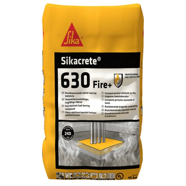 GIPSMASSA SIKACRETE-630 FIRE+ 15KG | Beijerbygg Byggmaterial