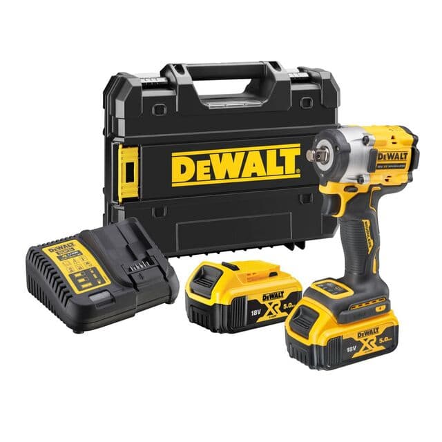 MUTTERDRAGARE DCF921P2T-QW XR TSTAK 1/2T 2X5.0AH 18V | Beijerbygg Byggmaterial