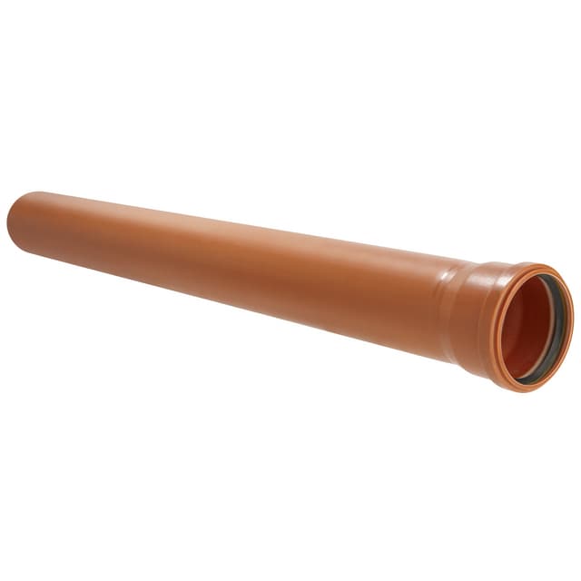 MARKAVLOPPSRÖR PP 110MM 1M | Beijerbygg Byggmaterial