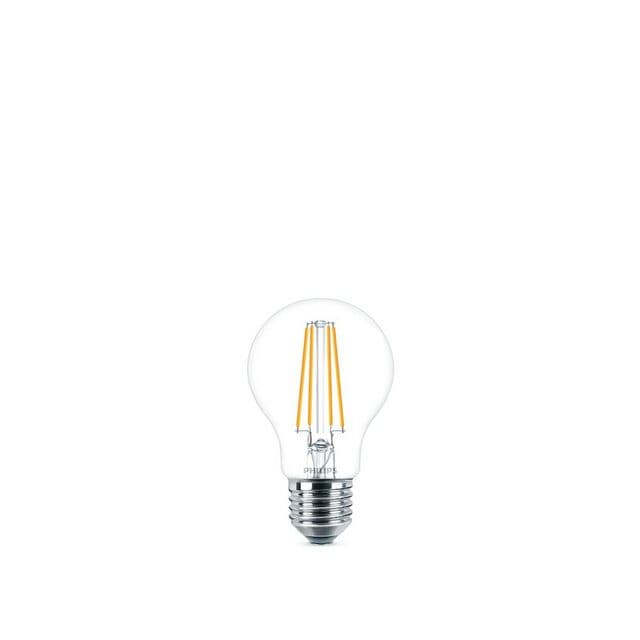 LEDLAMPA PHILIPS CLA GL LJUSKÄ E27 SRT4 VARMVIT KLAR 60W | Beijerbygg Byggmaterial