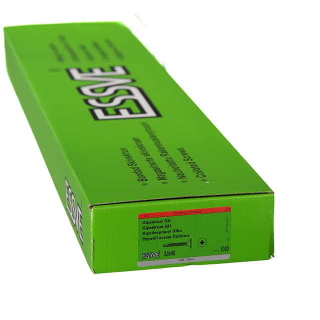 GIPSSKRUV GU BANDAD BORRSPETS PH2 CORRSEAL 3,5X40 1000ST UTV | Beijerbygg Byggmaterial