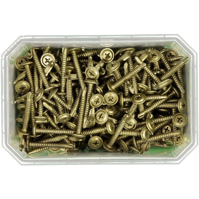 MONTAGESKRUV UTVÄNDIG 4,2X32 250ST STÅL BORRSP PH2 406509 | Beijerbygg Byggmaterial