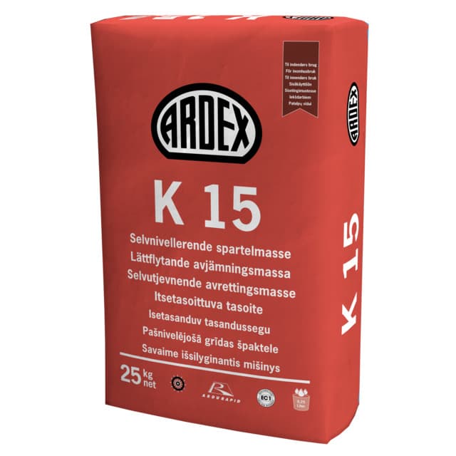 AVJÄMNINGSMASSA K15 25KG ALLRO ARDEX ALLROUND | Beijerbygg Byggmaterial