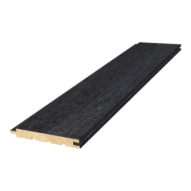 PANEL ROUGH TITANSVART GRAN 14X120X5100MM | Beijerbygg Byggmaterial