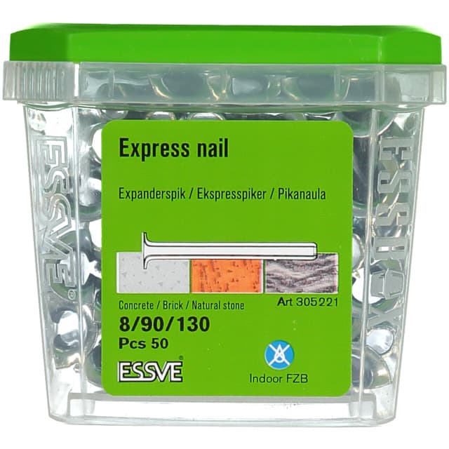 EXPANDERSPIK 8X90/130 50ST ESSVE | Beijerbygg Byggmaterial