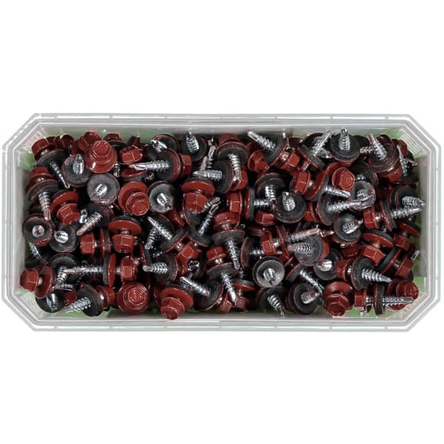 FARMARSKRUV 4,8X20 RÖD 250ST                 441302 | Beijerbygg Byggmaterial