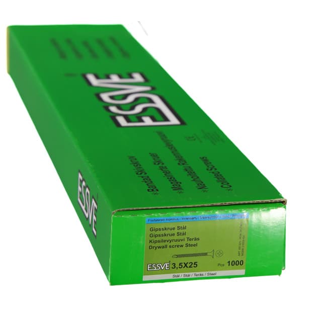 BANDAD GIPSSKR 3,5X25 BORRSP FOSF. 1000ST | Beijerbygg Byggmaterial