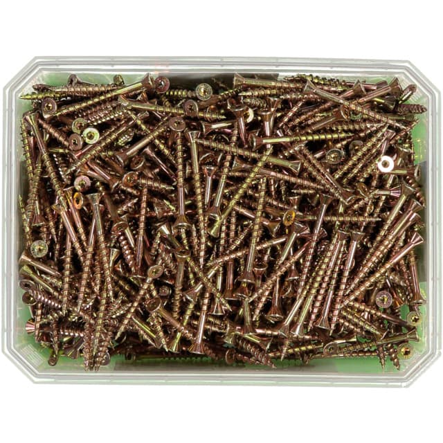 SKRUV HOBAU TX15 GULKROM 4,2X45MM 700ST | Beijerbygg Byggmaterial