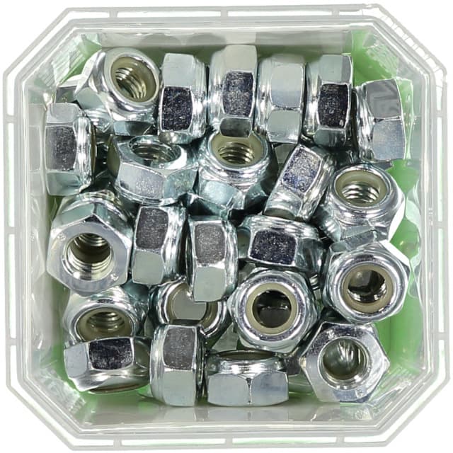 LÅSMUTTER LÅG D985 FZB M10 50ST | Beijerbygg Byggmaterial